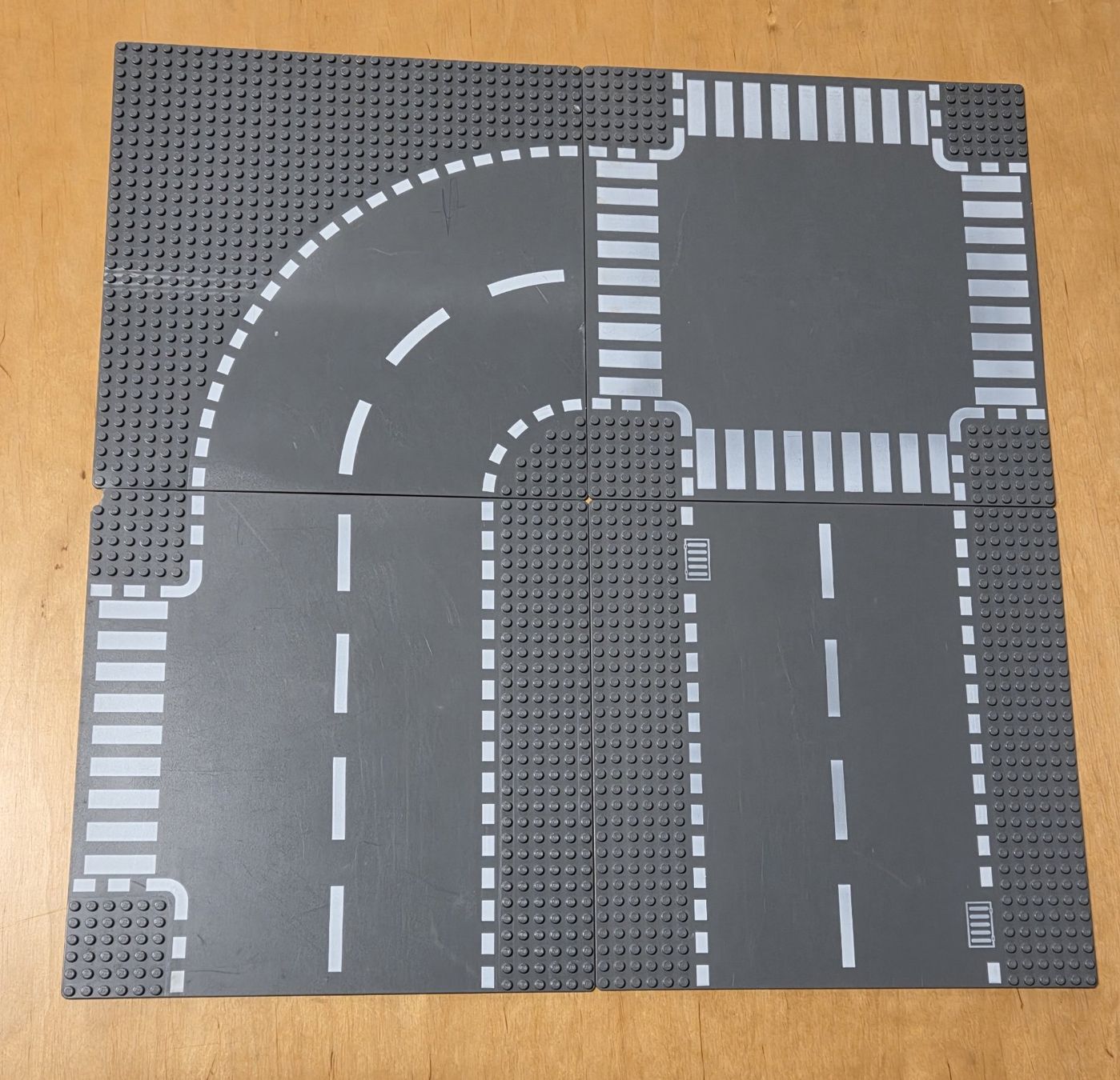 Lego Baukästen: Lego 4x Strassenplatten / Baseplates – Gebraucht aus Basadingen von NekoBricks 1