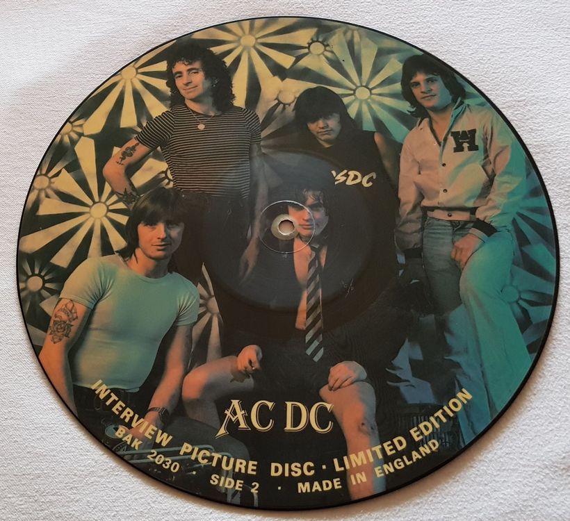AC/DC – Interview - Picture LP - 1987 | Kaufen auf Ricardo