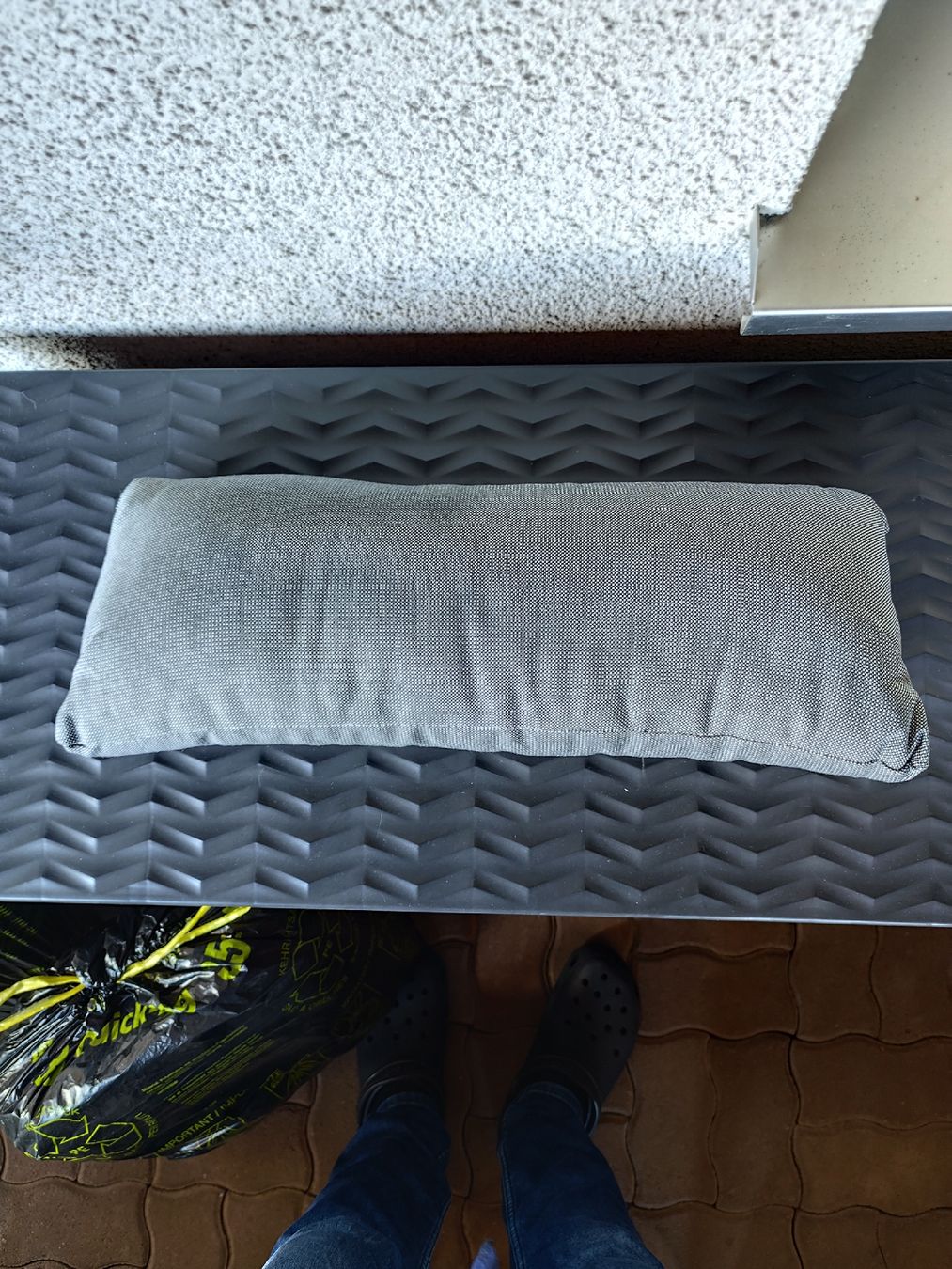 Kissen: Sitzkissen - Lounge Kissen NEU / ungebraucht – Neu (gemäss Beschreibung) aus Wollerau von 911959andi