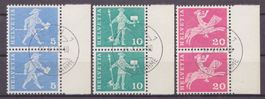 3336) 355RM-358RM im paar ET Vollstempel Kt. 600.-++/LP