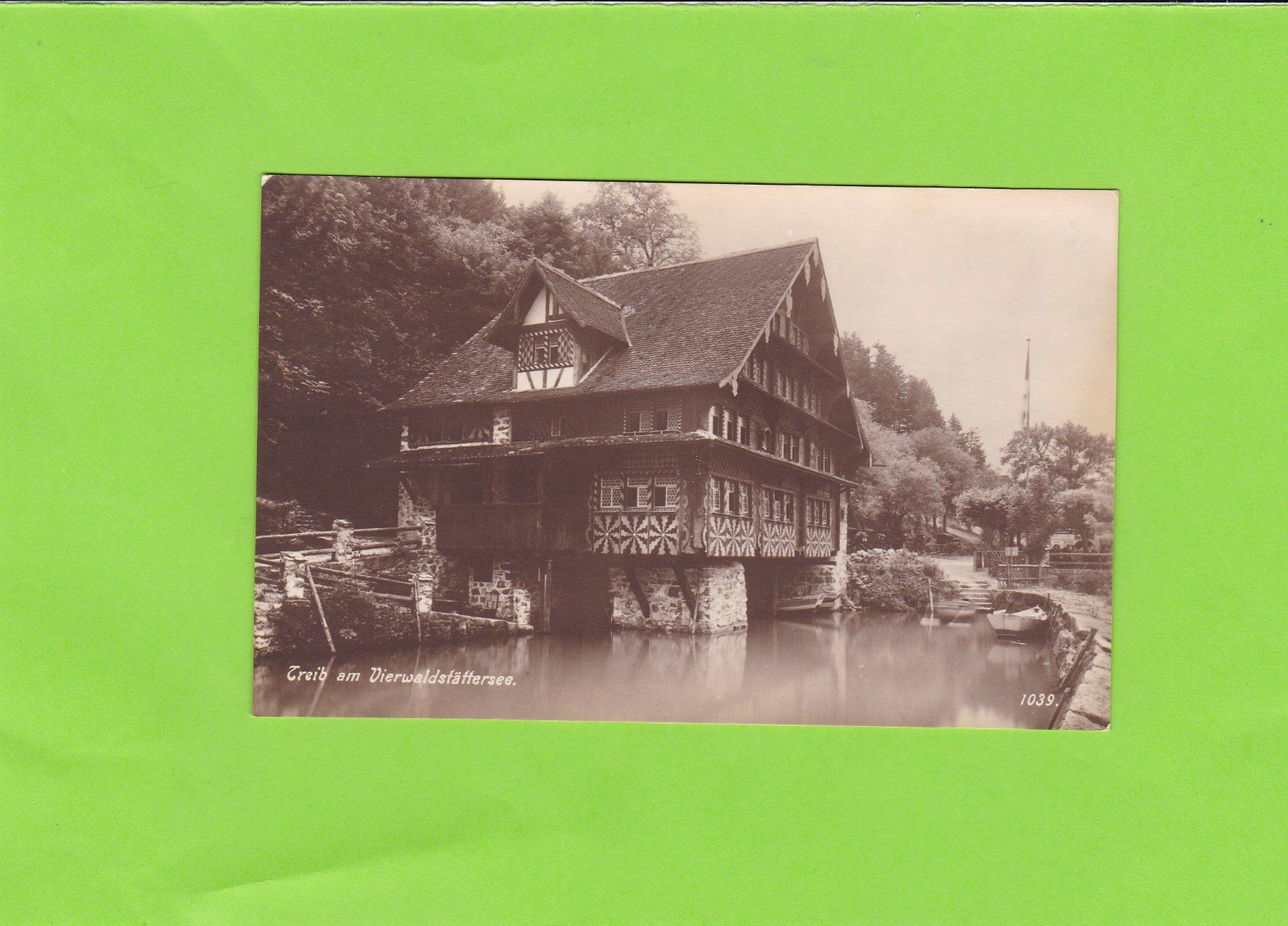 Cartoline postali: Treib am Vierwaldstättersee – Usato da St. Peterzell venduto da neckertal