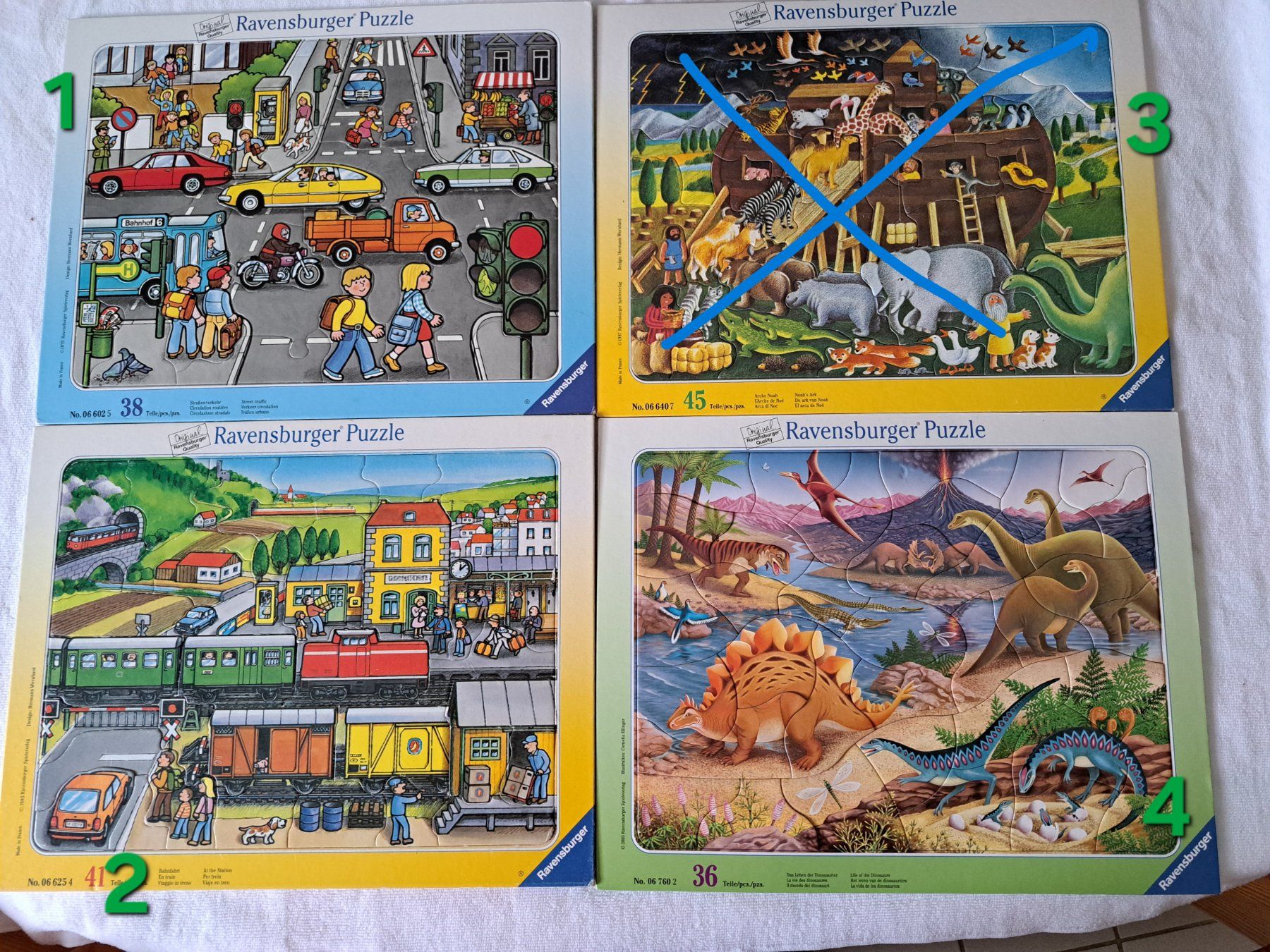 Ravensburger Puzzles: 3 Puzzle-Bretter von Ravensburger – D'occasion à Uitikon Waldegg par Smeragol