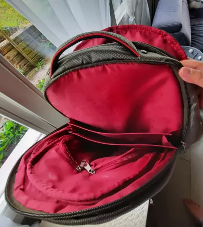 neuwertiger Laptop Rucksack / Swiss Travel Product