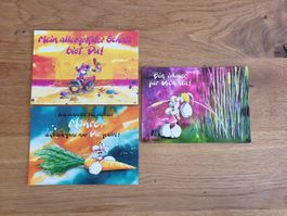 Diddl alte vintage Postkarten Set Nr. 7-d, 36-f, 67-g Raritä