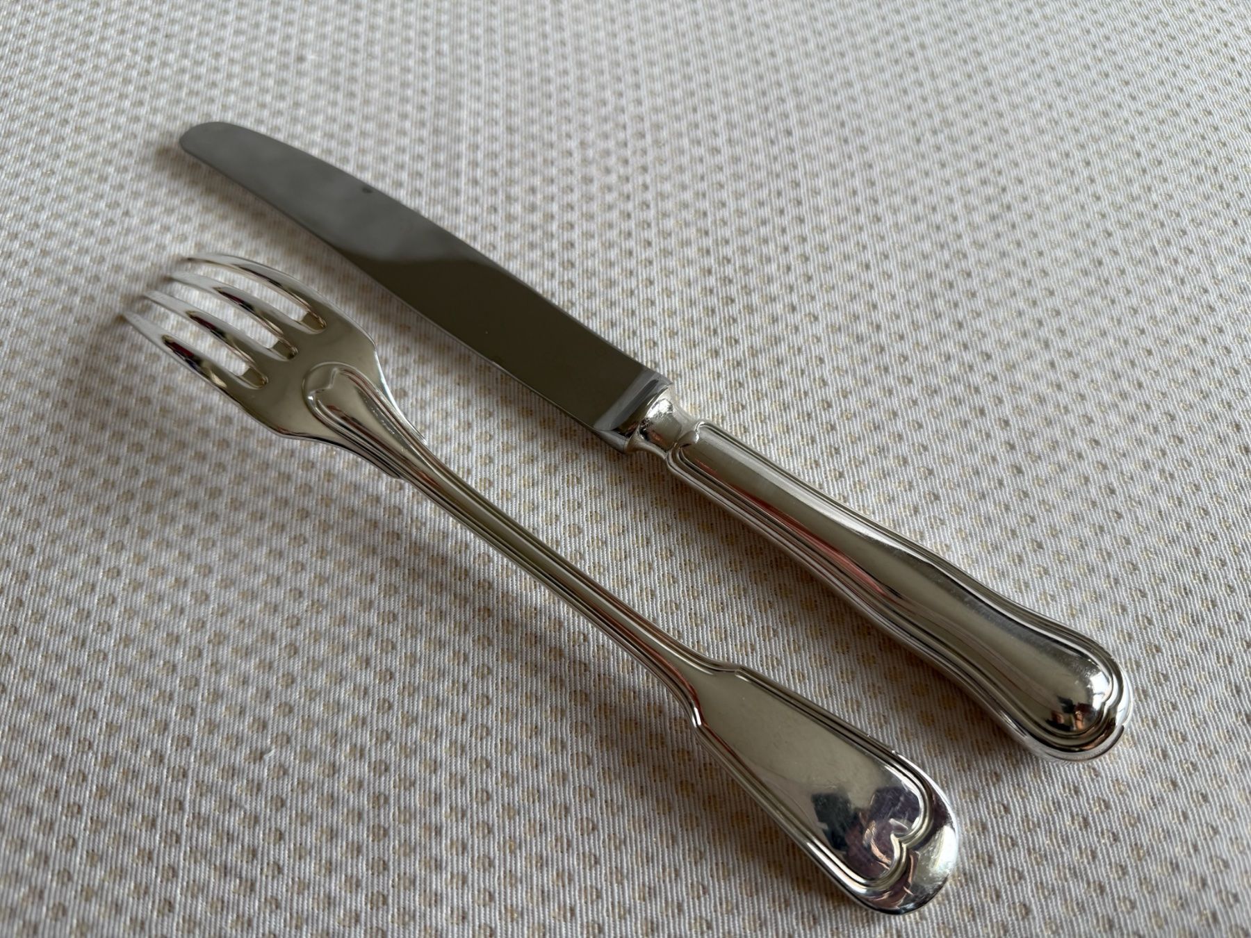 Couverts: Ercuis - fourchette et couteau – Neuf (Voir description) à Sion par accroshoes 1