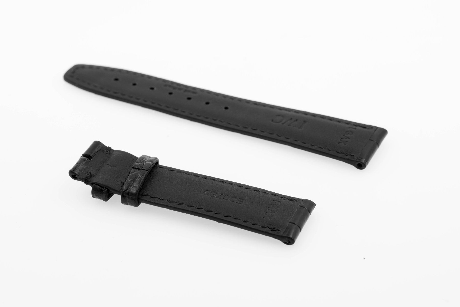 Bracciali & Braccialetti: IWC black leather strap 20mm NEW – Nuovo (secondo la descrizione) da Epalinges venduto da bracelet123 1