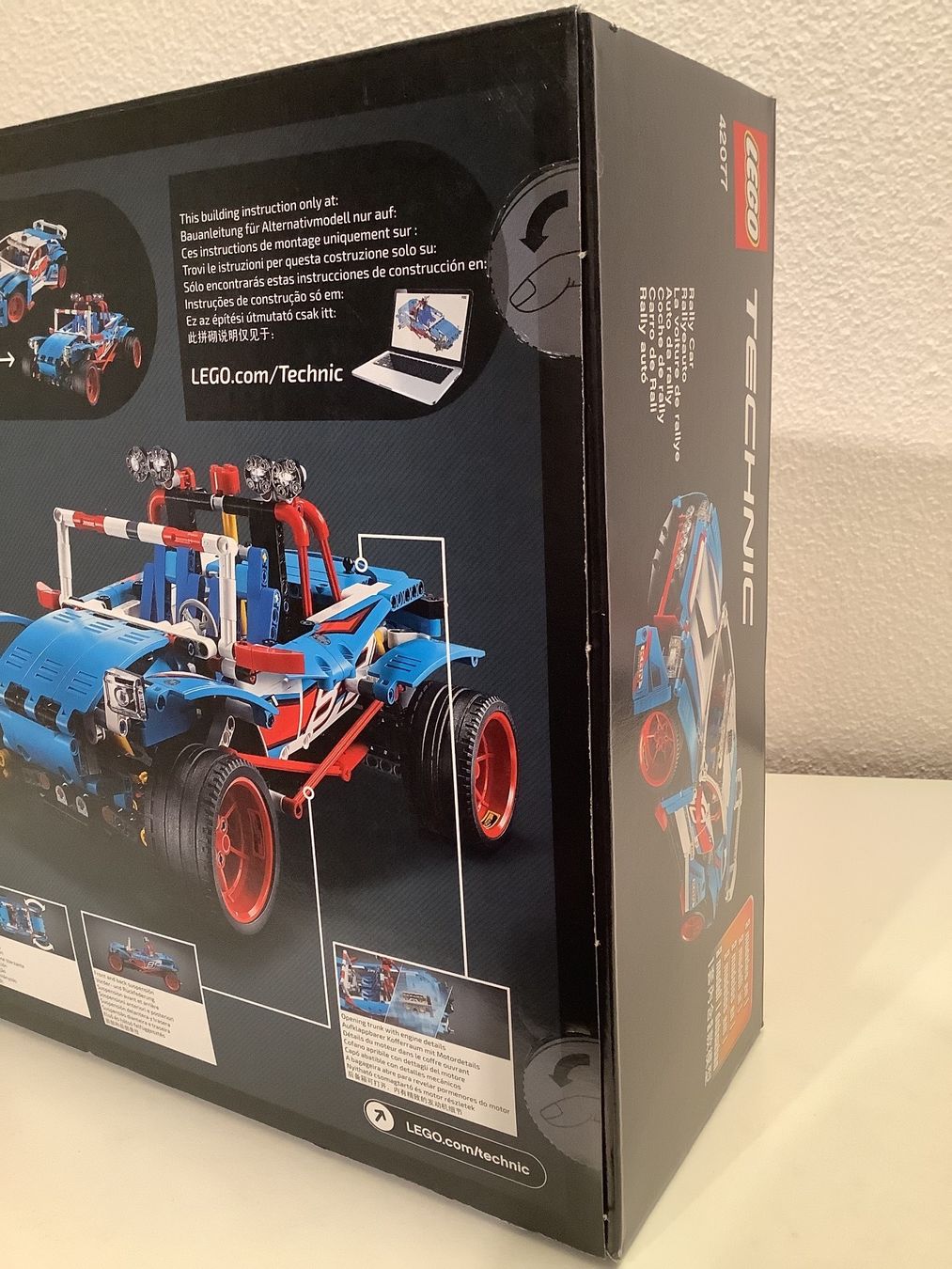 Lego Giocattoli: Lego Technic Rallye Car 42077 von 2017 – Nuovo e nell'imballaggio originale da Willisau venduto da Keks5 4