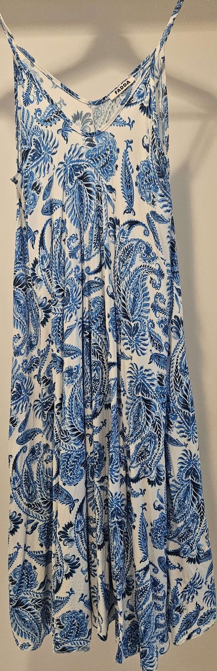 Vestiti: FADDA - Sommerkleid - blau weiss – Usato da Bünzen venduto da Milly32 2