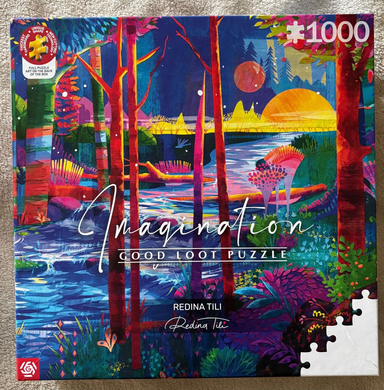 Puzzle: Superbe puzzle 1000 pièces – Usato da Château-d'Oex venduto da ladoszka 4