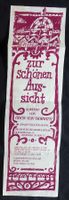 Hans Küchler / Horvath, Zur schönen Aussicht, Plakat, SELTEN