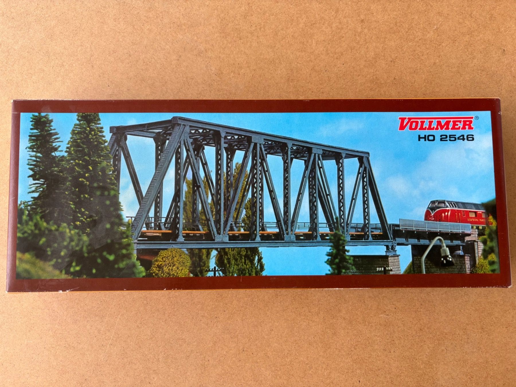 Vollmer Modellini di ferrovie: Vollmer 2546 Brücke – Nuovo e nell'imballaggio originale da Hauterive NE venduto da eriamch
