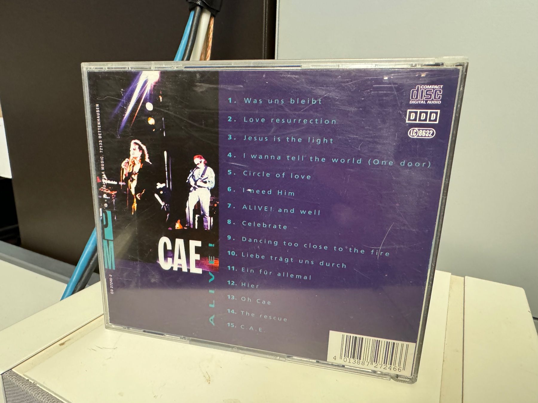 CD: Cae Gauntt - CAE Alive! - HA11H – Usato da Küsnacht ZH venduto da swisssales.net 1