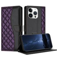 Rexiola Lila Brieftaschenetui für Iphone 13 14 15 16 PRO MAX