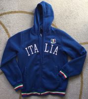 ITALIA TRAINERJACKE UNISEX BLAU IM GROSSEN XL FÜR LIEBHABER