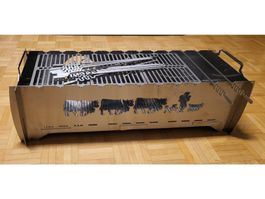Zusammensteckbarer Tischgrill