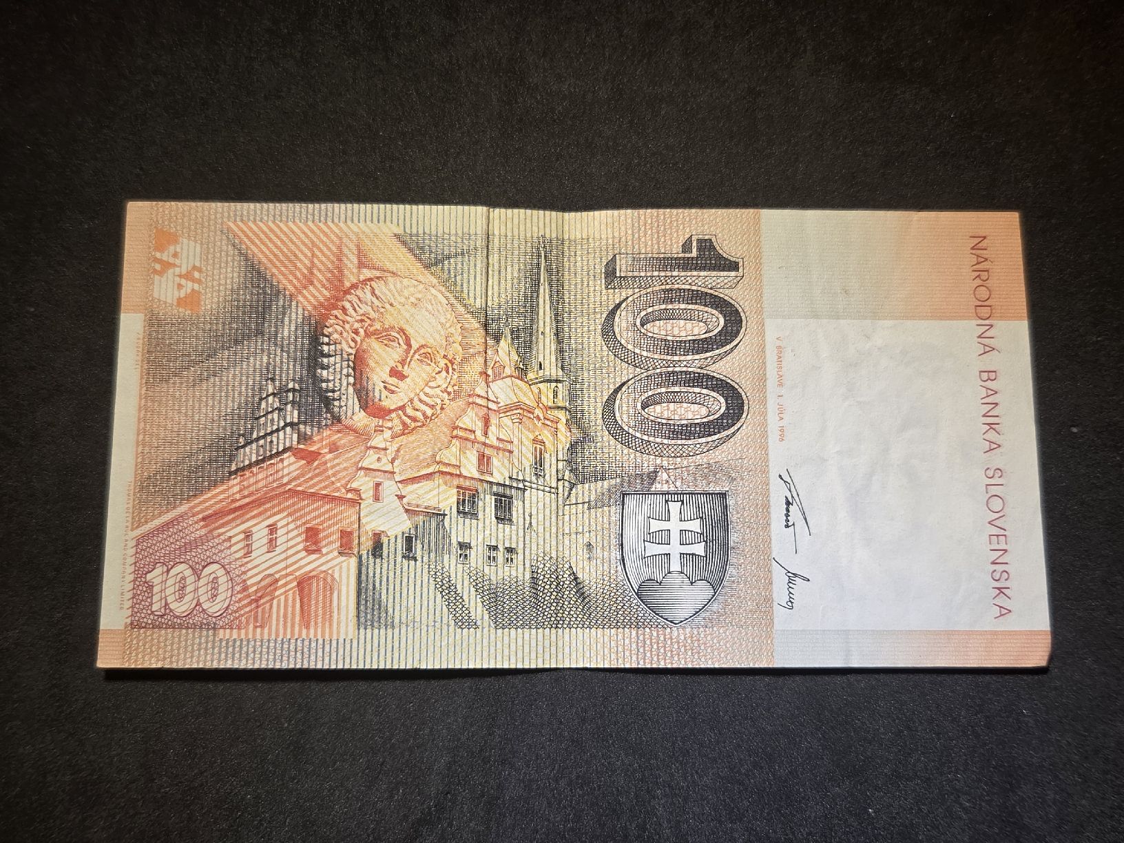 Banconote: 100 Kronen - Slowakei - 1996 – Usato da Geroldswil venduto da Antica01 1