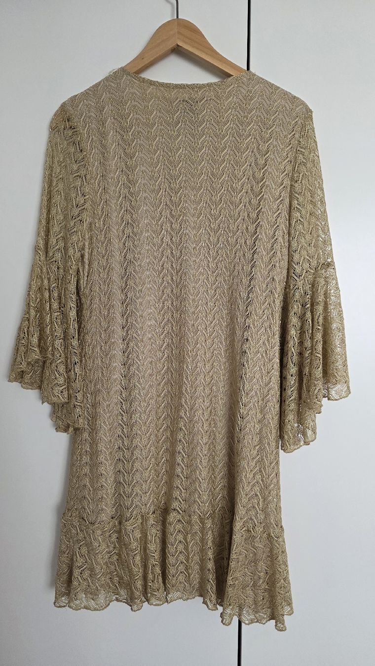 Vestiti: Goldenes Kleid Gr. M Valeria Derbais – Usato da Wettingen venduto da Francesca011 1