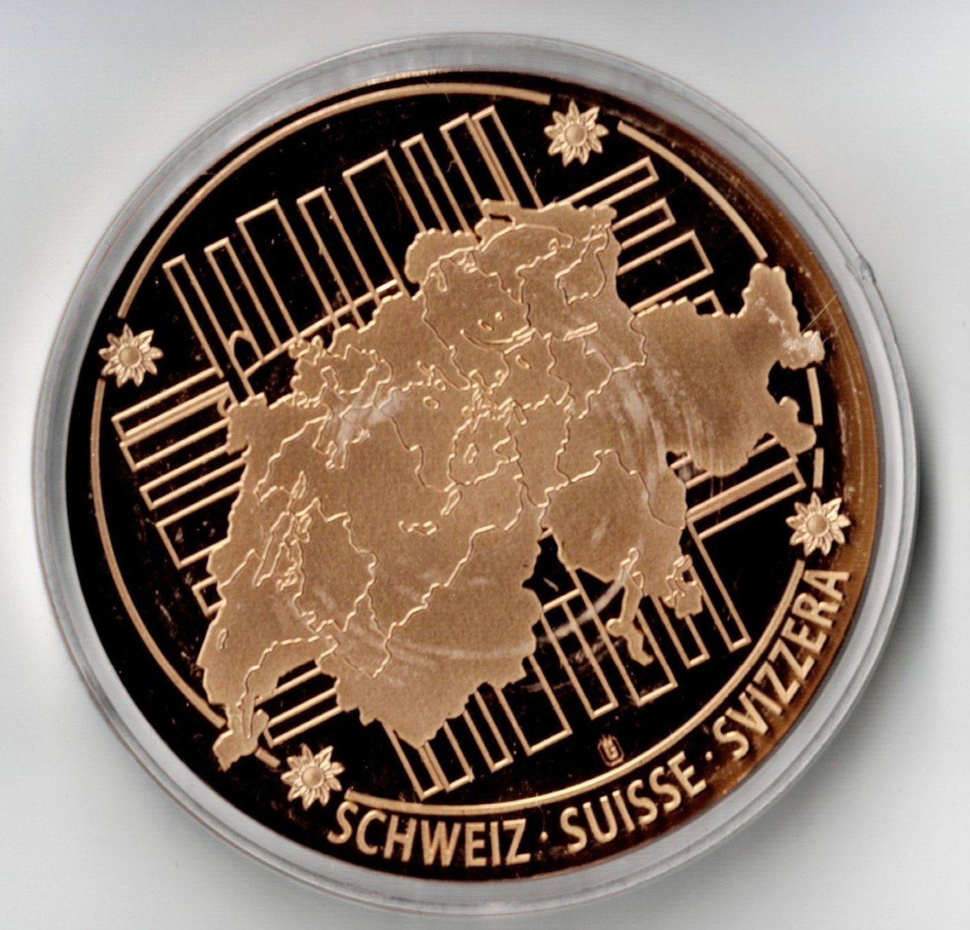 Medaglie: 2018_200.00_Zertiikat_00305_Note auf Medaille – Nuovo (secondo la descrizione) da Hombrechtikon venduto da Fraese01 4