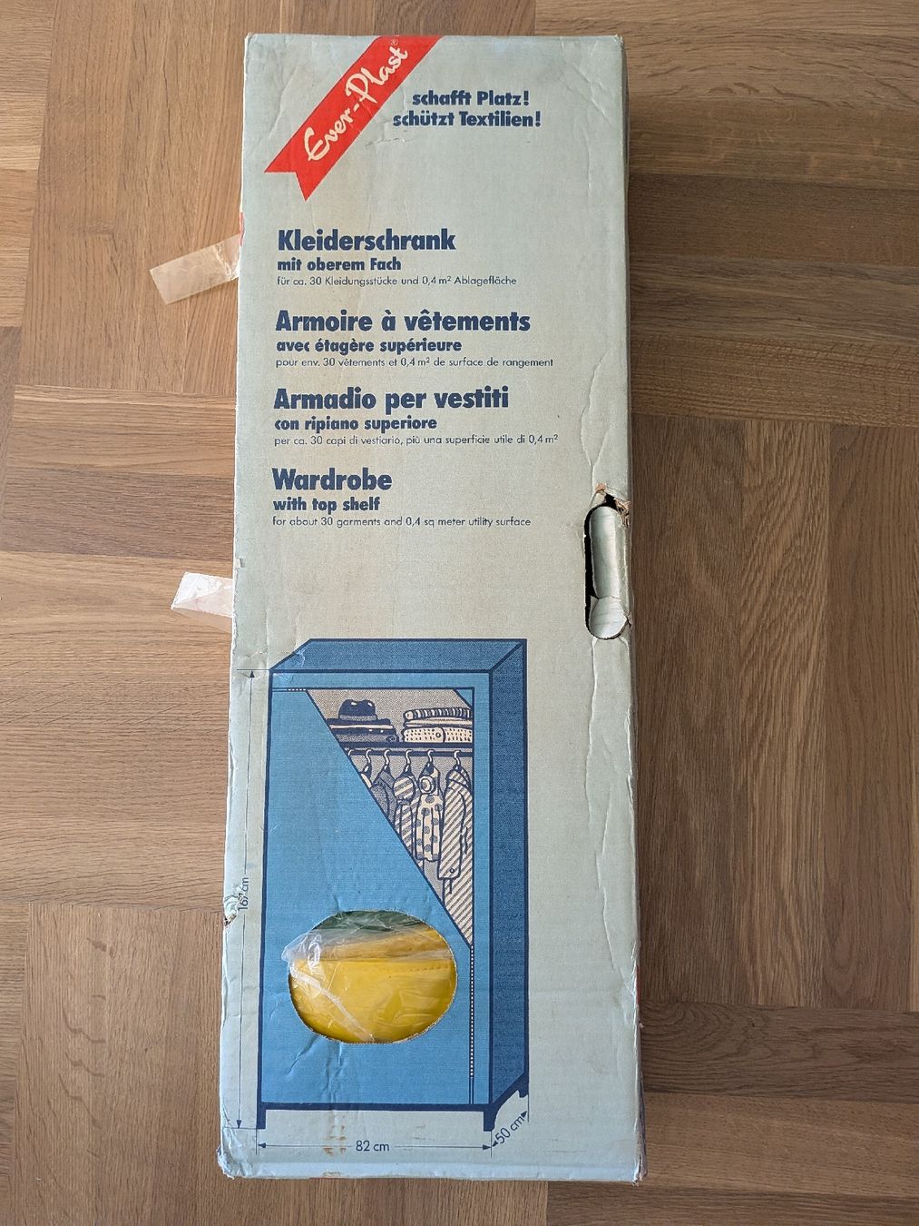 Schränke: Ever-Plast Kleiderschrank, originalverpackt – Gebraucht aus Zürich von fmjs