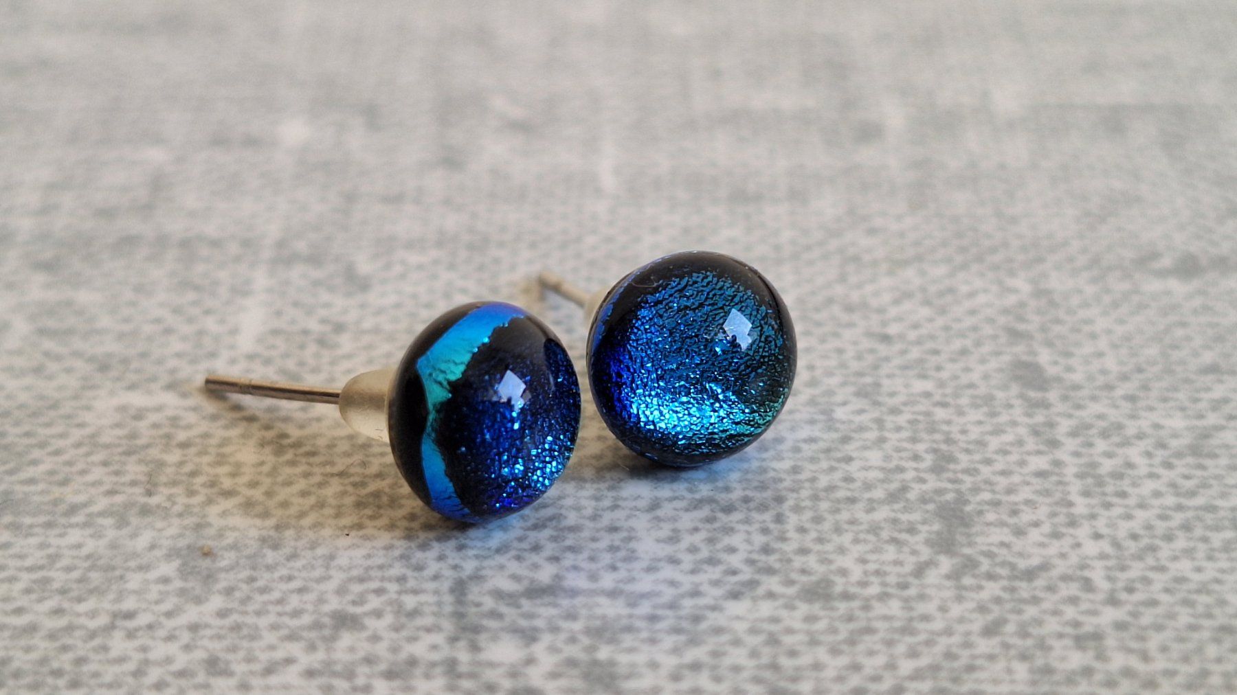 Altri gioielli: Schöner Schmuck, Freya Design, Dichroic Glas, Blau – Nuovo (secondo la descrizione) da Weinfelden venduto da Yenas10 4