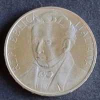 500 Lire 1987 Italie ARGENT Giacomo Leopardi