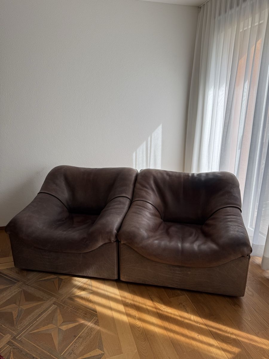 De Sede Divani: de Sede DS-46 Leder Sessel / Modulsofa – Usato da Neuheim venduto da LucasCorreia 1
