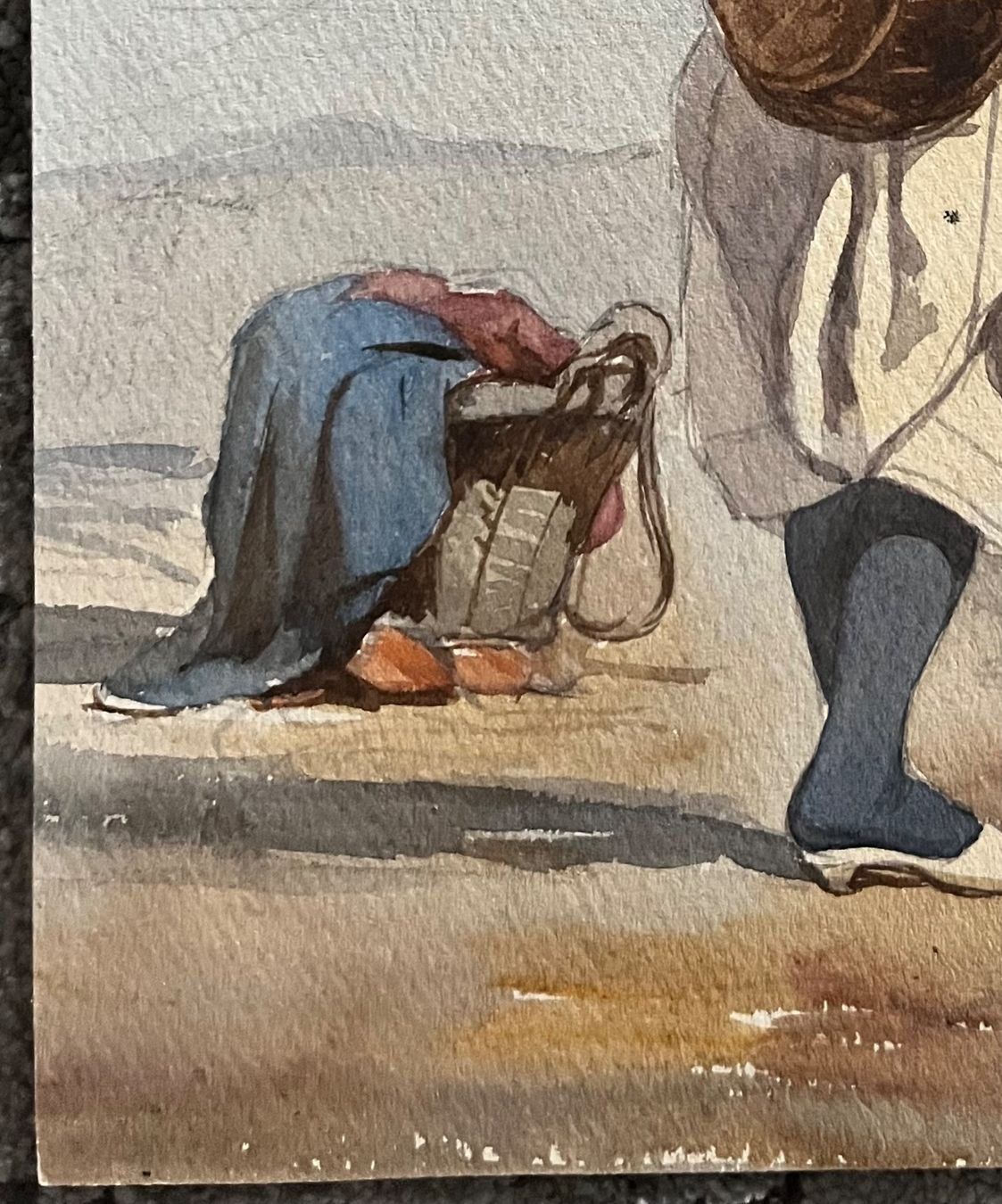 Dipinti: KÜNSTLER  ? AQUARELL – Usato da Gersau venduto da grafik-kunst 3