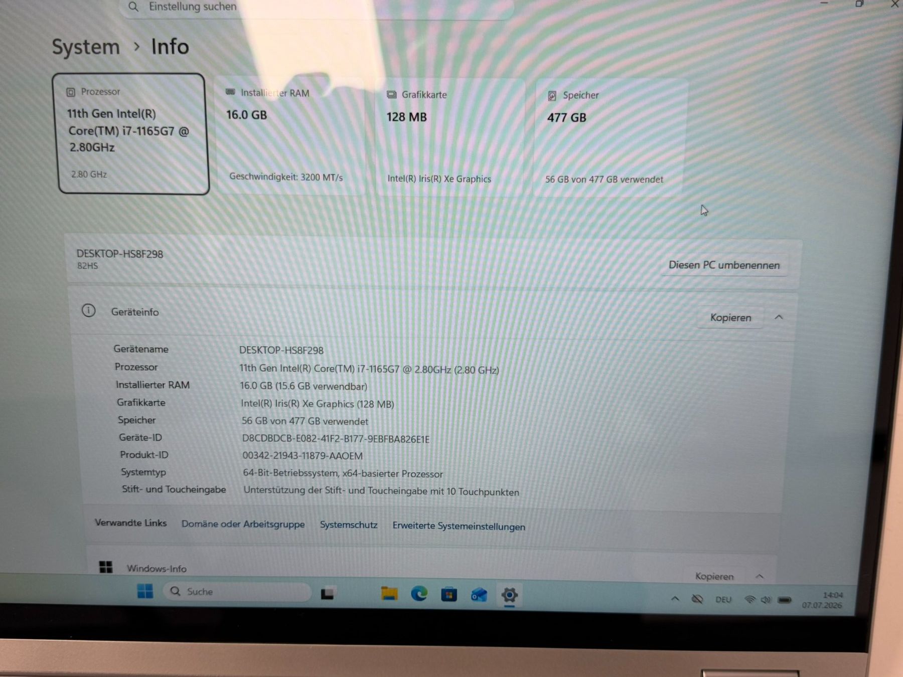 Lenovo Portables: Lenovo ideapad Flex 5 – D'occasion à Spiez par eag01 5