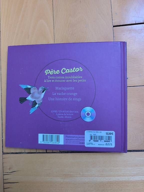 Audiolibri: Livres audio 3 comptes du père Castor – Usato da La Chaux-de-Fonds venduto da Mcleonita 1