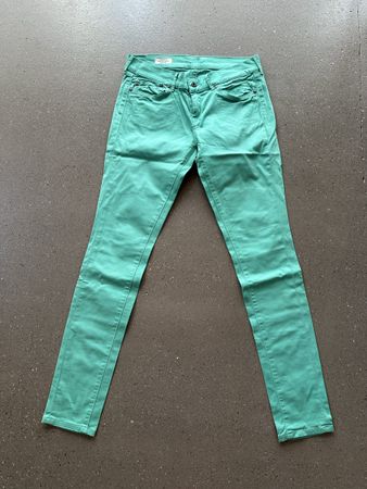 Pepe Jeans Jeans Grösse W29 L32 mintgrün guter Zustand