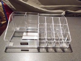 Schminkablage Kasan, diaqua, transparent