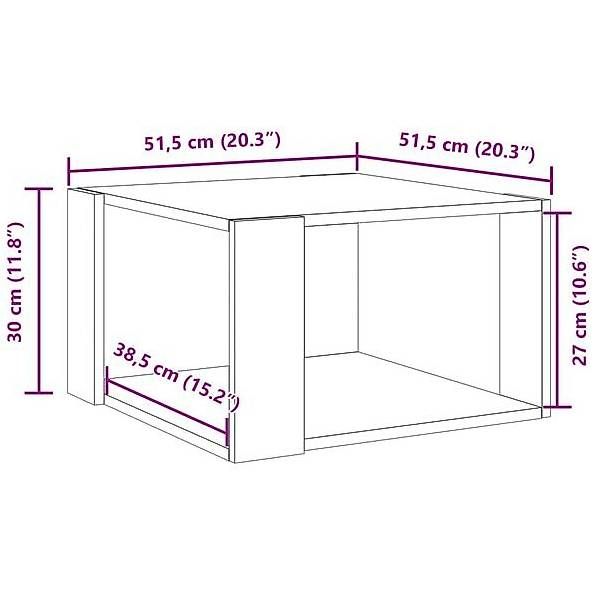 Tavoli: Table basse en chêne de sonoma Neuve – Usato da Monthey venduto da yan_mm6k 3