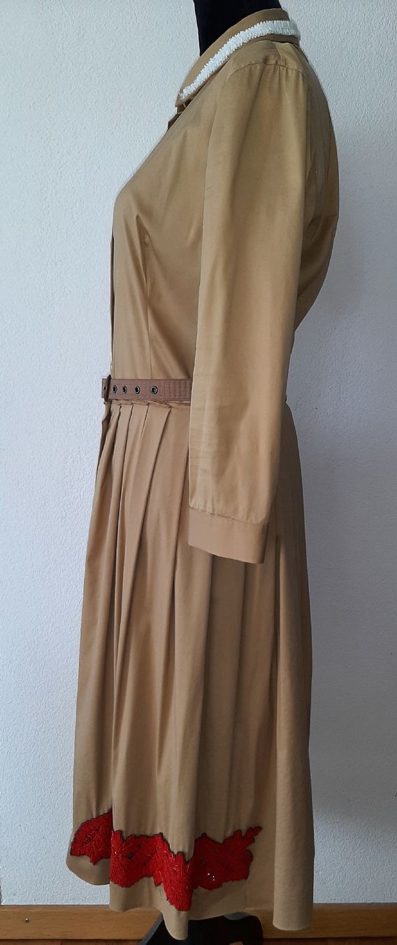 Prada Vestiti: PRADA Hemdkleid, Grösse it 44, beige, Baumwolle – Difettoso da Uster venduto da kgw78 3