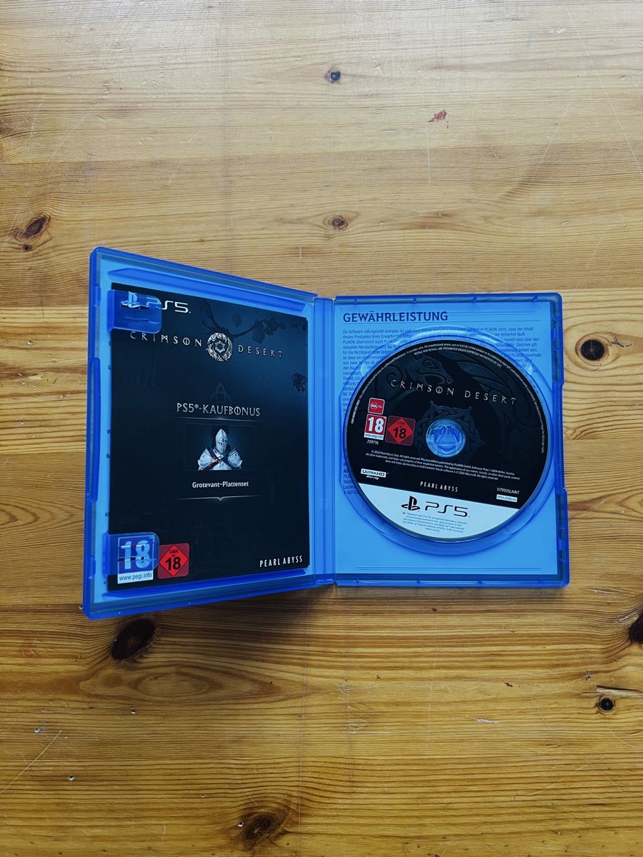 Sony Giochi: Crimson Desert Day One Edition PS5 – Usato da Büsserach venduto da Nessa_13 2