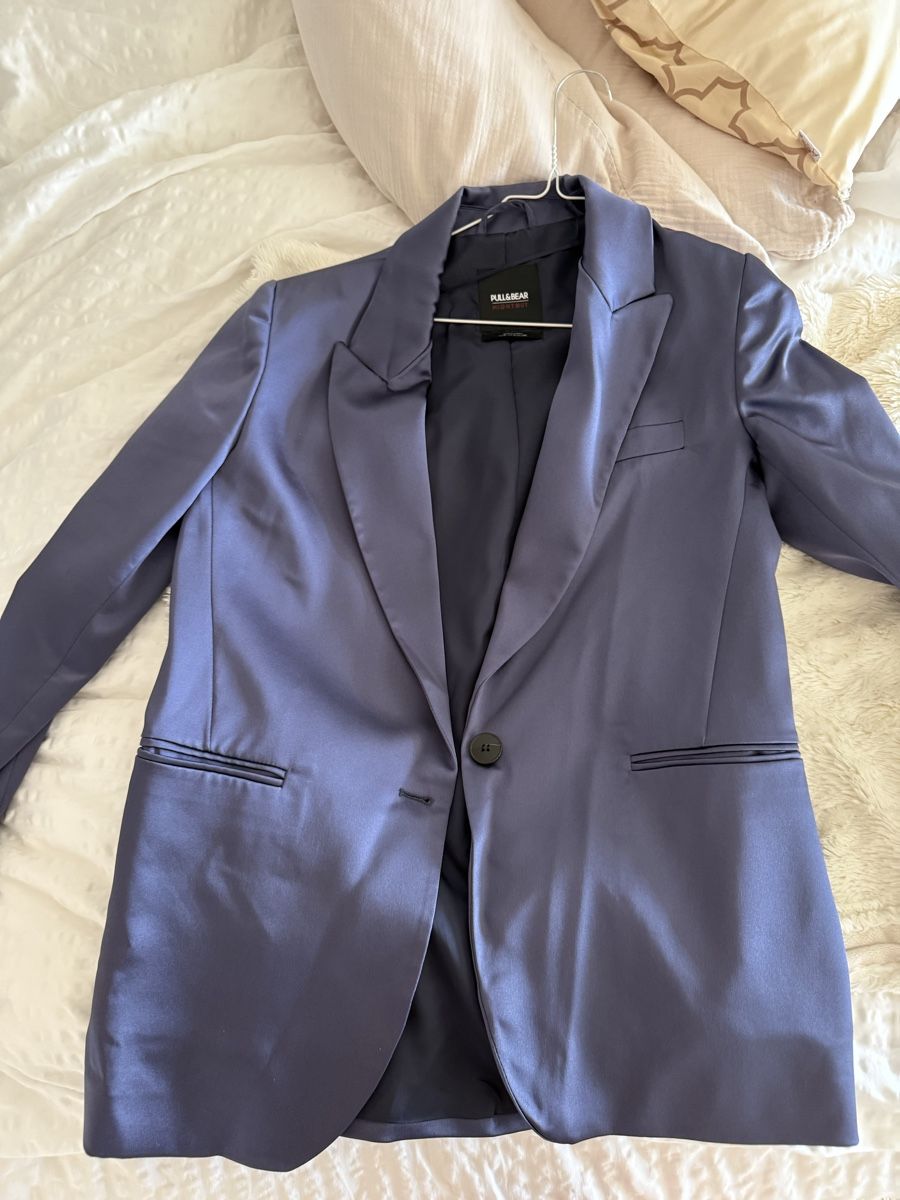 Pull&Bear Jacken: Pull & Bear Blazer Grösse S, blau – Neu (gemäss Beschreibung) aus Zürich von corinne_secondhand