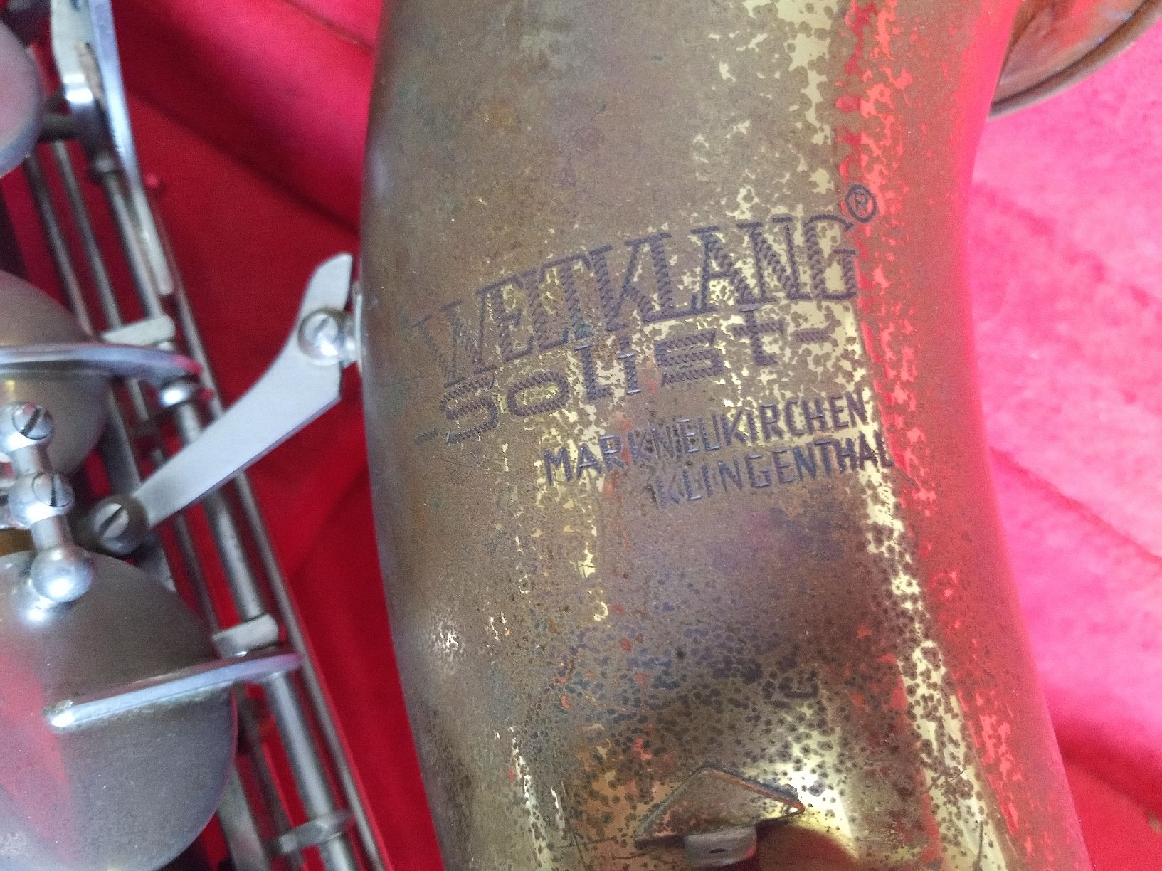 Strumenti musicali: Saxophon WELTKLANG Solist Markneukirchen Klingenthal – Usato da Reiden venduto da Zofi-Brocki 2