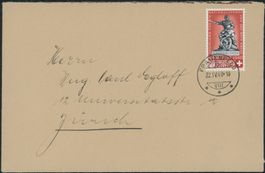 1940 - Pro Patria - Brief - EF - Frauenfeld TG