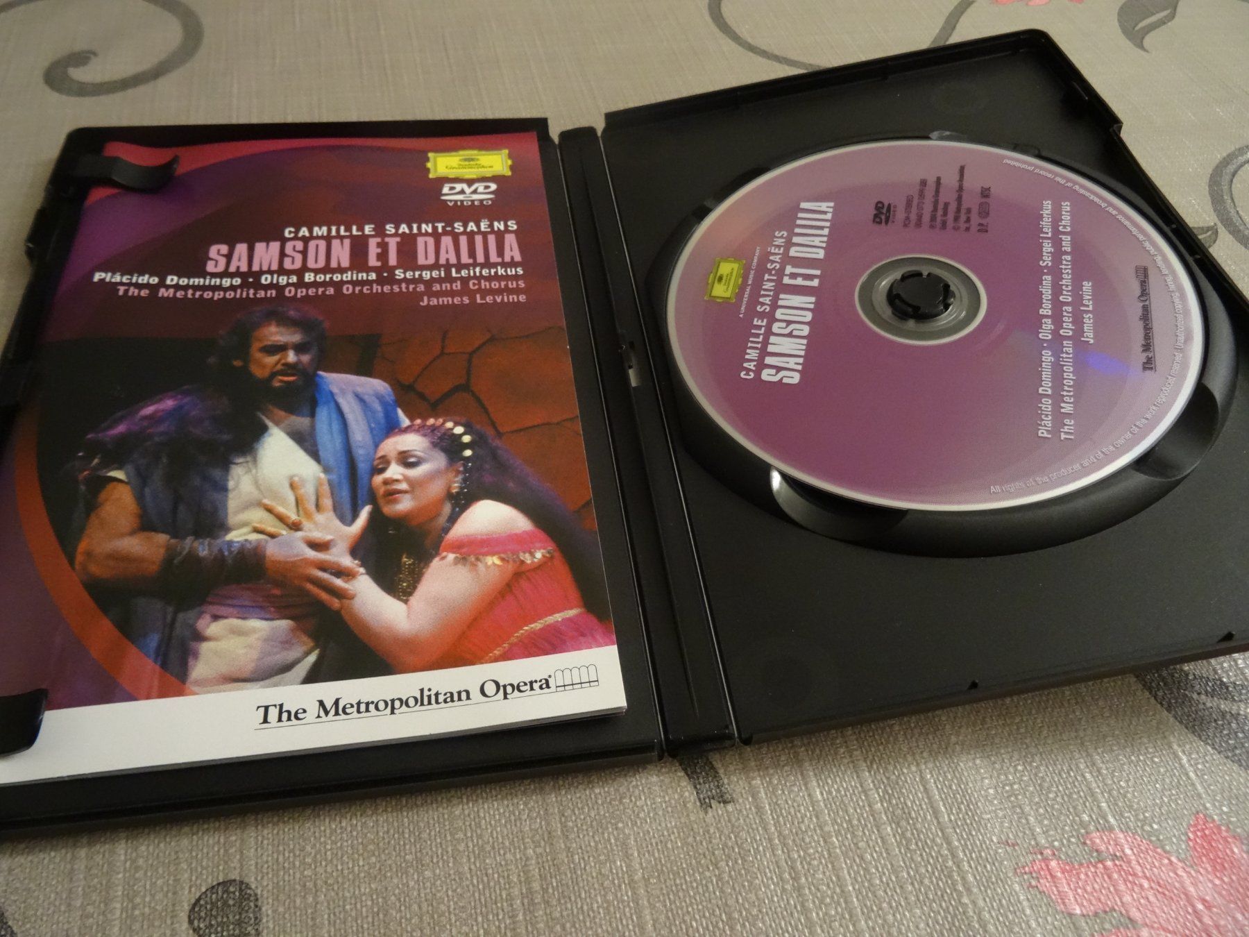 Tutti i DVDs: Saint-Saens - Samson et Dalila - Levine DVD OPER – Usato da Olten venduto da Disc-Ausverkauf 1