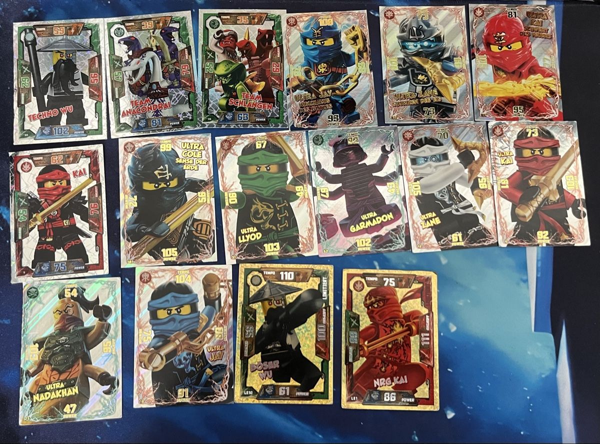 Carte collezionabili: 164 Lego Ninjago 2016 Sammelkarten – Usato da Biberist venduto da sai_bw7l 1