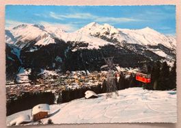 Davos, Blick von der Ischalp gegen Parsenn und Strela
