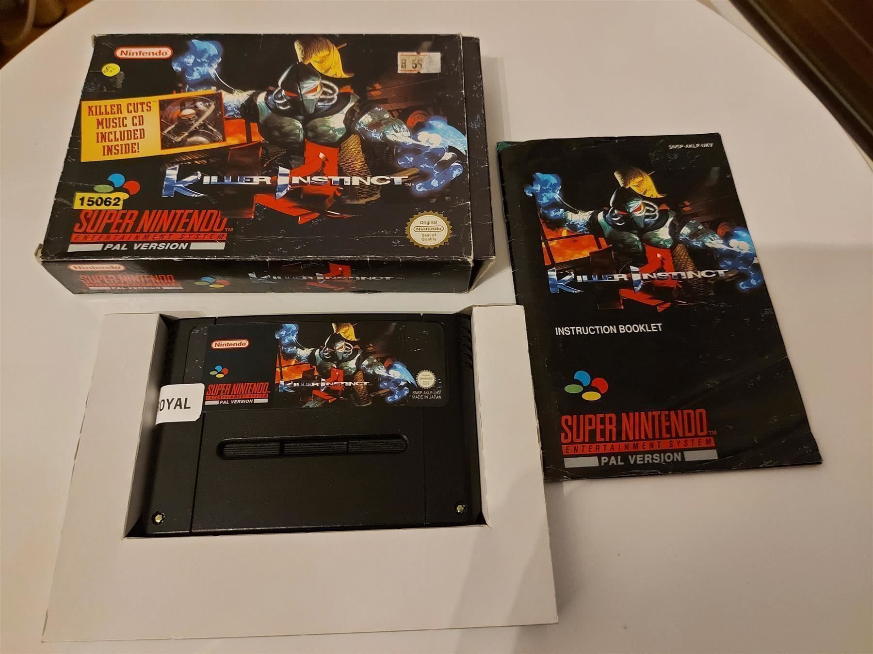 Giochi: Killer Instinct Super Nintendo SNES OVP – Usato da Aarau venduto da Kaesekuchen2000