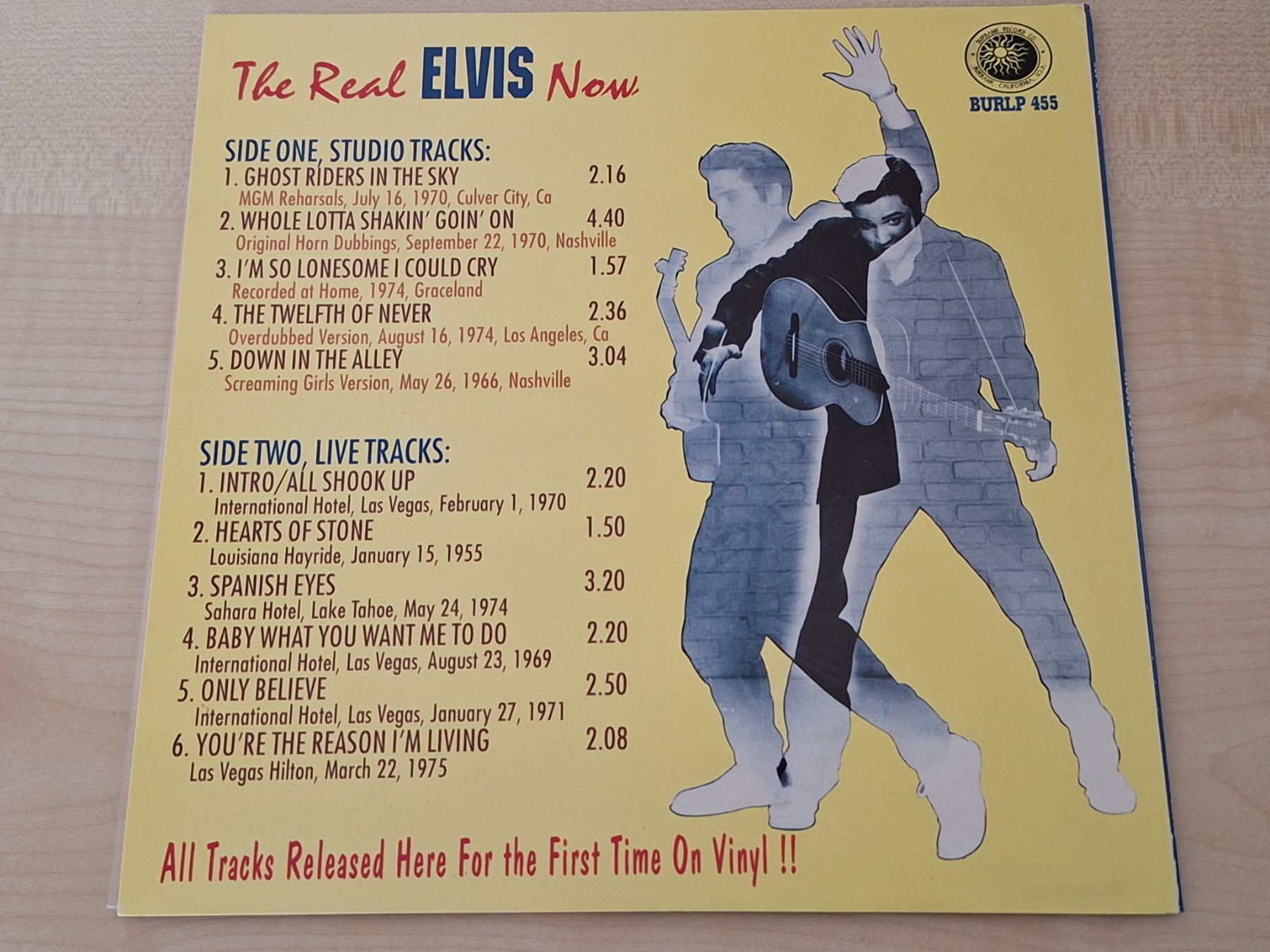 Dischi in vinile: Elvis Presley The Real Elvis Now EP – Nuovo (secondo la descrizione) da Uerschhausen venduto da Burton77 1