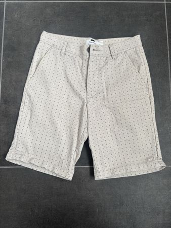 Topman Sommer Shorts, Grösse 28, Beige mit Muster - Neuertig