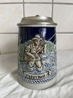 Bierkrug mit Zinndeckel