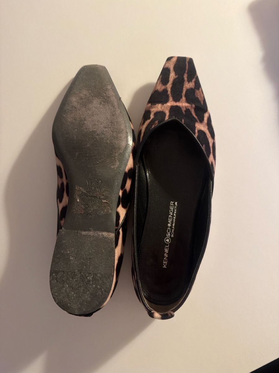 Kennel + Schmenger Scarpe da donna: Kennel & Schmenger Slipper Leo-Look, Grösse 37 – Usato da Schaan venduto da son_fr365 4