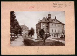 Fotografie Hainichen i. Sa., Blick auf d