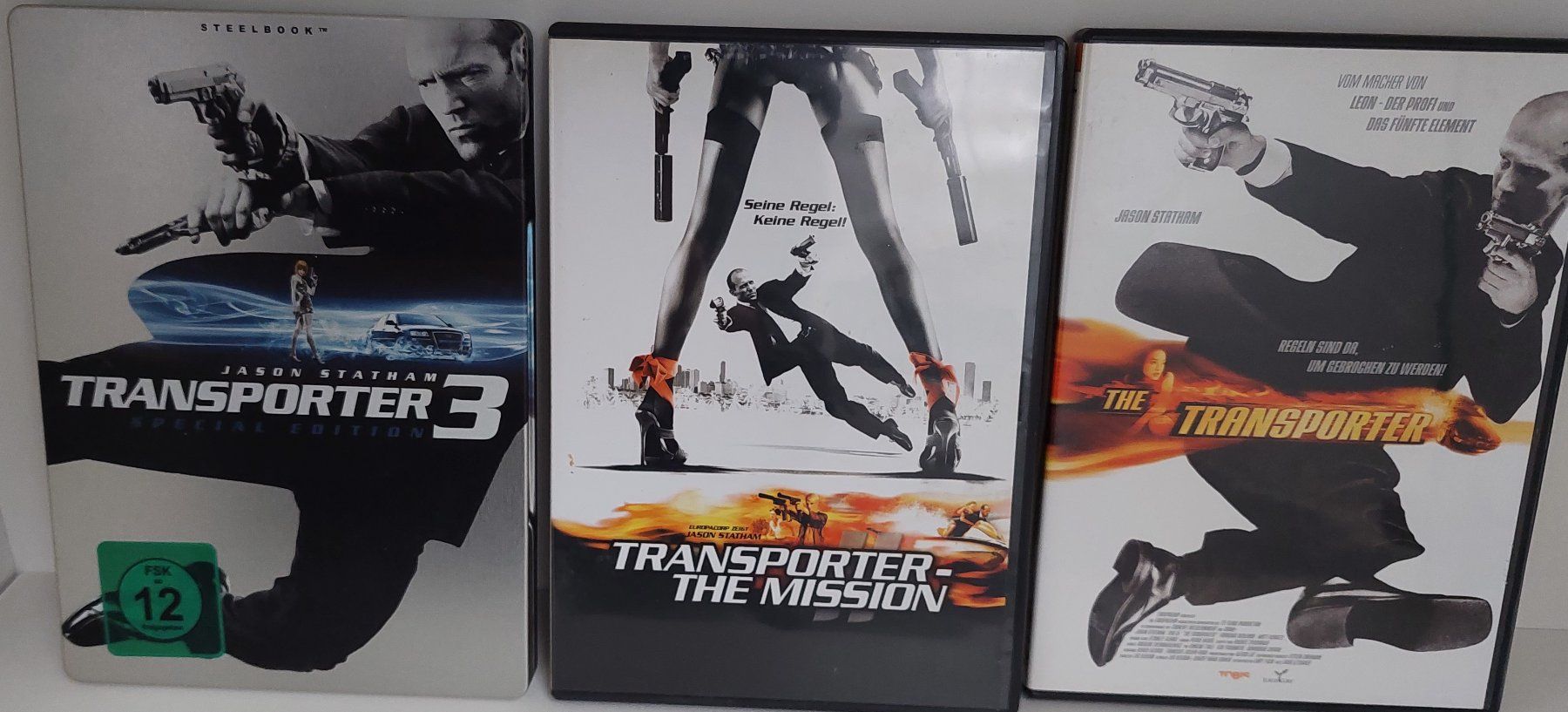 Tutti i DVDs: 3 DVD Der Transporter – Usato da Münchenbuchsee venduto da mummeli 1