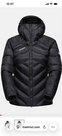 Mammut doudoune Taiss IN Hooded Jacket noir Femme taille S