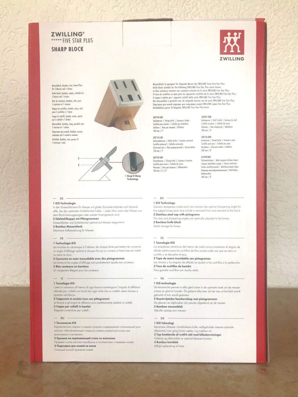 Zwilling Coltelli: Messerblock Zwilling Five Star Plus - Neu – Nuovo e nell'imballaggio originale da Soyhières venduto da Spartan117 6