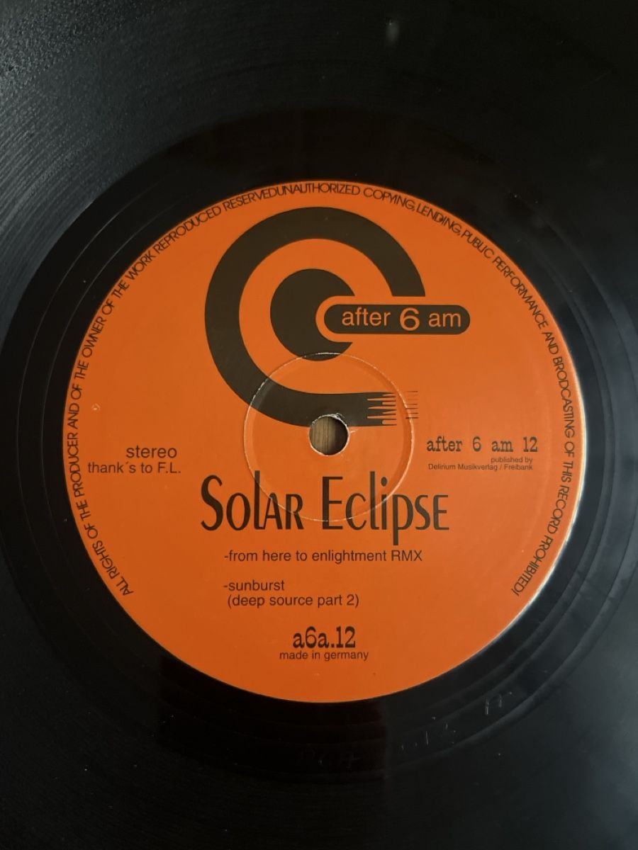 Dischi in vinile: Solar Eclipse Hard Trance Vinyl – Usato da Wangen b. Olten venduto da break72 1